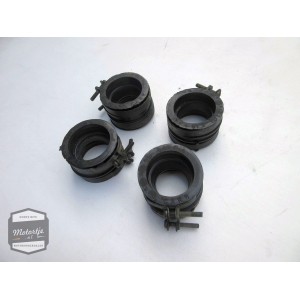 Kawasaki GPX600R inlaatrubbers / spruitstuk inlaat / carburateur rubbers 